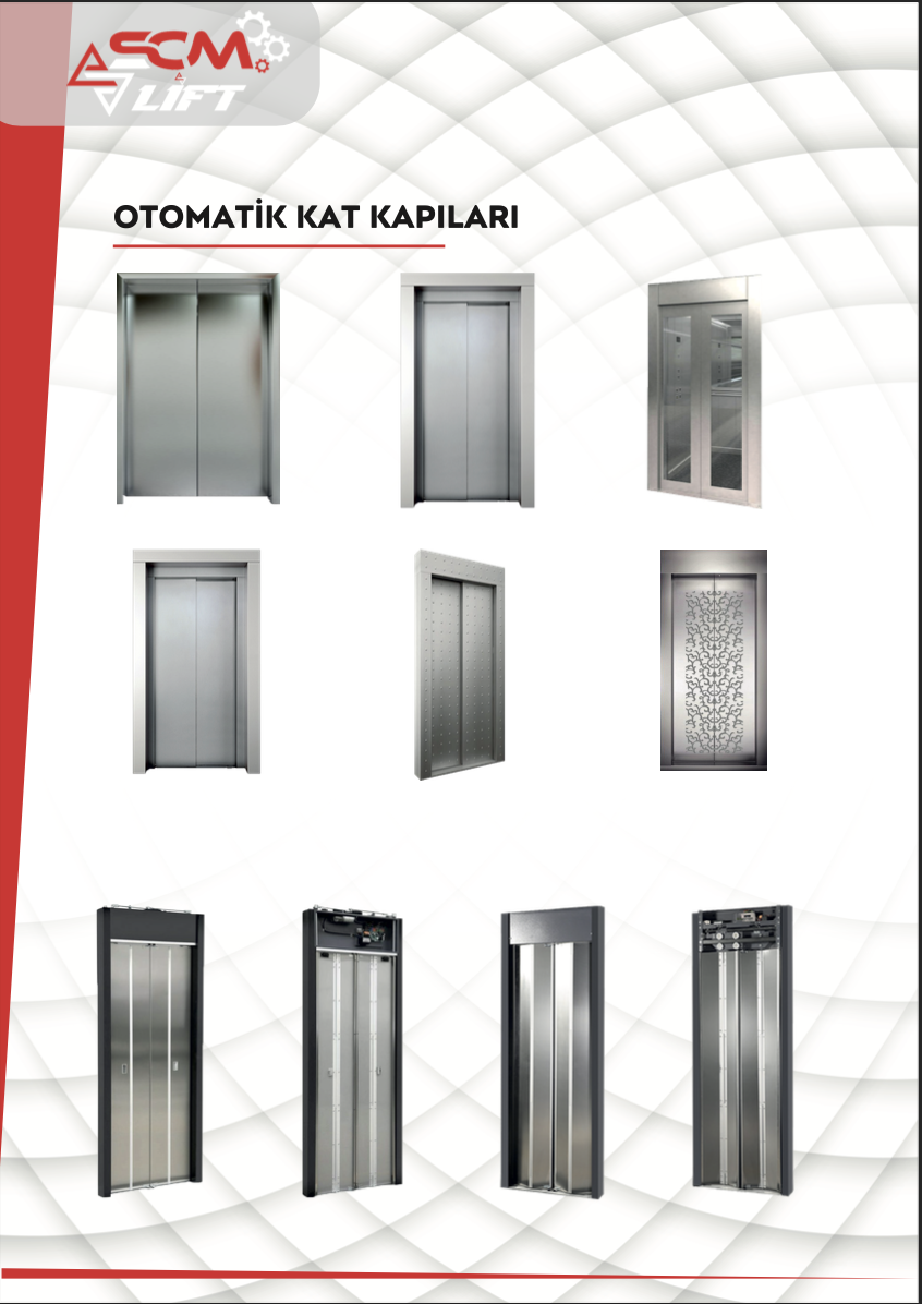Selçuklu Asansör Otomatik Kat Kapıları - Scm Lift